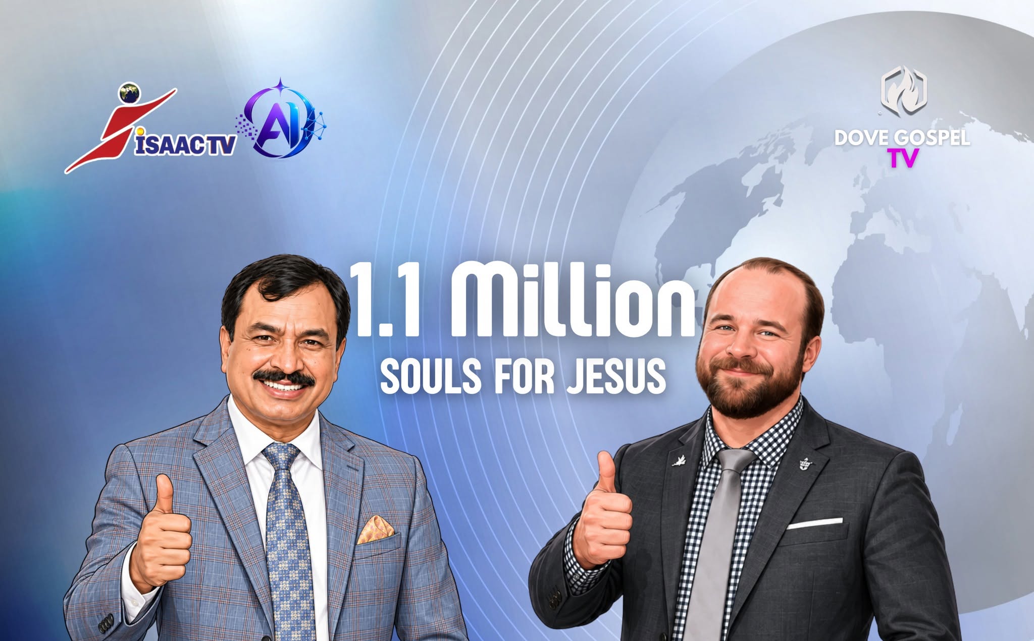 You’re invited to join our family in celebrating 1.1 million souls reached for Jesus since 11 May 2025! 🎉 Since reaching a million in Septem…