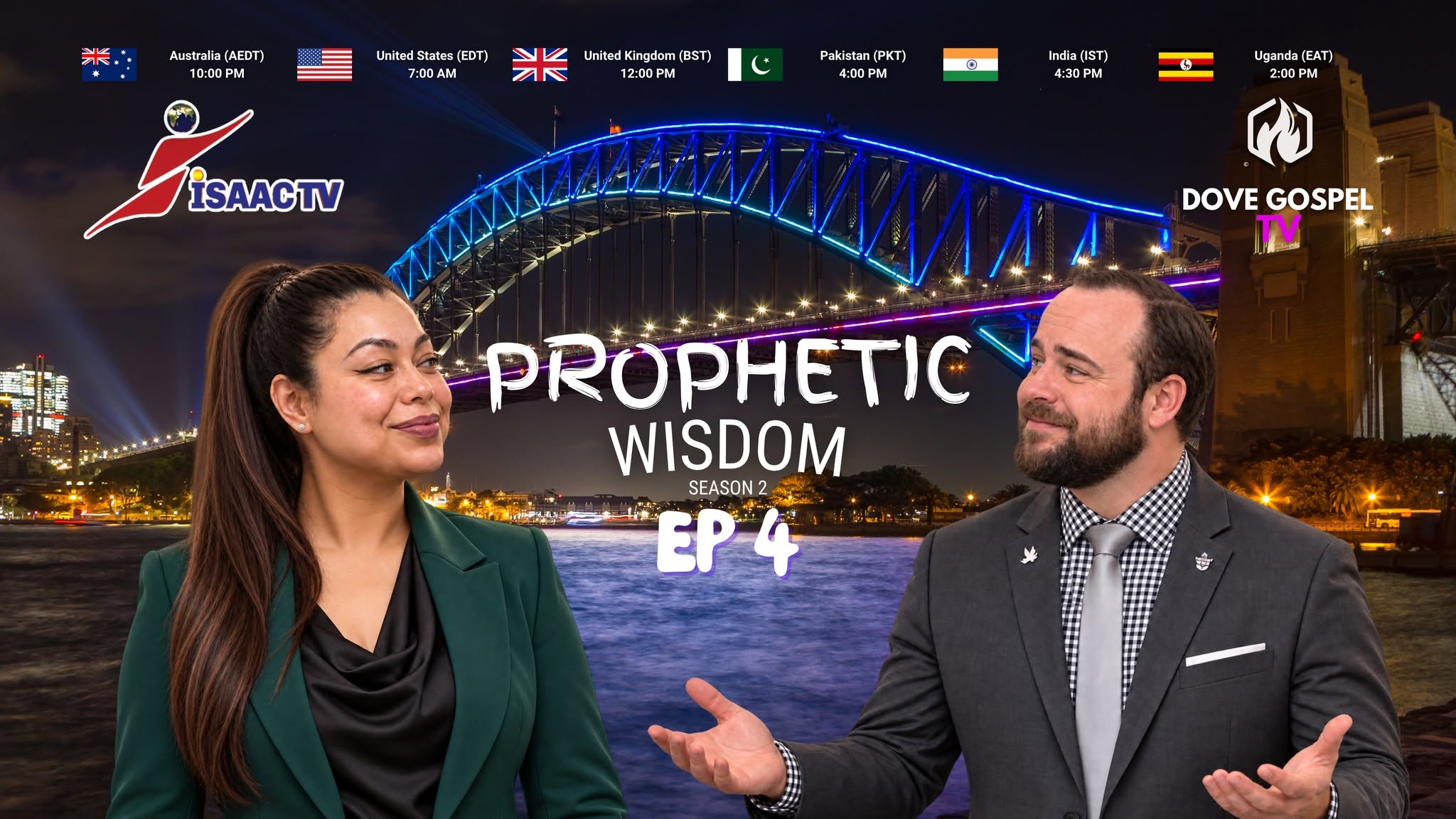 Do you need a breakthrough? Join us on Thursday for an episode of Prophetic Wisdom, where Paloma and I will talk about coming under Jesus' a…
